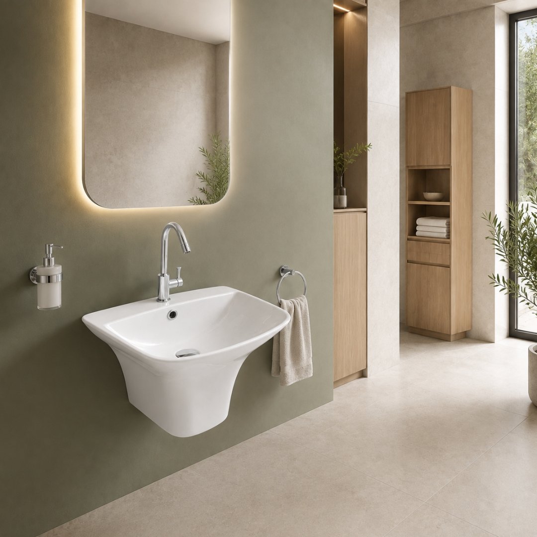 BREZZA One Piece Basin Wash Basin - My Home Studio